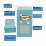 Food packaging window can be customized.