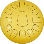 Miaoyin GZ-13, 12-inch Hand Pan Drum, 13 Key Steel Tongue Hand Pan Drum + Free Bag & Sticker & Sticker & Guide