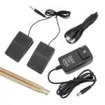 Paramount FW-01 แป้นกลองไฟฟ้า กลองไฟฟ้า Drum Pad แบบ 7 แป้น เชื่อมต่อคอมได้ มีช่องหูฟัง + แถมฟรีไม้กลอง & Pedal & Adapter & USB Cable ** ประกัน 1 ปี *