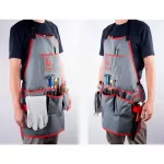AP-7255 SUMO tools, apron, apron with 16 pockets for wearing various tools tools apron.