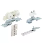 Hafele Silent 50/A Front Folding Equipment Model Style Sound quietly for 2 doors to support 50kg/1 door. Code 499.72.077.