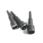 TOTAL TAC271031 Magnetic Headquarters 6 Square 10 mm, 1/4 "3 pieces/set