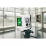 Kapro 862G Prolser® Cross Line Laser, 2 laser meter, green light, AA batteries