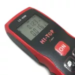 Hi-Top, 40 meter shimmering machine, AAA batteries, model LS-40M, red