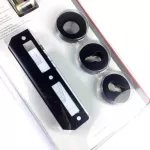 Hafele, handle set, stainless steel, stainless steel entrance, product code 499.10.134