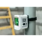 Kapro 862G Prolser® Cross Line Laser, 2 laser meter, green light, AA batteries