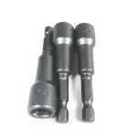 TOTAL TAC271031 Magnetic Headquarters 6 Square 10 mm, 1/4 "3 pieces/set