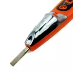 PUMPKIN, screwdriver, digital fire, 3.5x140 mm. There are 2 LED flashlights, 3V buttons, PTT-DTS17744, orange.