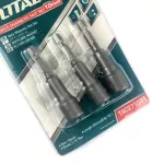 TOTAL TAC271031 Magnetic Headquarters 6 Square 10 mm, 1/4 "3 pieces/set