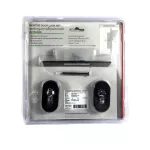 Hafele Sliding Cartridge and Swing Entrance Set Black Code 499.65.133