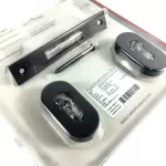 Hafele Sliding Cartridge and Swing Entrance Set Black Code 499.65.133