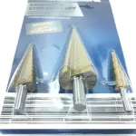 Work Zone, expansion, 3 holes, 15 hexagonal cores, HSS Step Drill 4-32 mm.