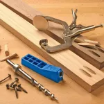 KREG Jig Jig, 1 Mini model with a 2 -level drill set, Pocket Hole Jig Mini Kit