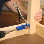 KREG Jig Jig, 1 Mini model with a 2 -level drill set, Pocket Hole Jig Mini Kit