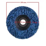 4 "algae scrub" with a back cover. Sumo can be used instead of a sharp brush, eating good work, scrubbing for a long time, does not make the metal wear very much.