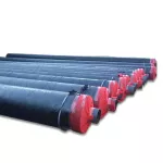 เหล็กแขนอบไอน้ำเหล็กสำเร็จรูปท่อฉนวนกันความร้อนโดยตรงฝัง