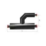 อุปกรณ์ท่อฉนวน Insulation   ฝังโดยตรงข้อศอกฉนวนกันความร้อนทอดสามการเชื่อมโยงขนานสามเชื่อมโยงและแบนสามการเชื่อมโยง