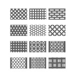 Stainless steel stainless steel mesh Decoration panel, car shop, mesh, sound filter