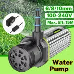 12V box color, small water pump, household, type 120 mm x 40 mm.