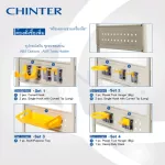 Chinter wha -0003-wh004 Foldable steel wheelchair weighing 220 kg and 370 kg wheels PU handle, one side, can be folded