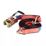 Yamada truck strap supports 5 tons. Made from 100% polyester, swaying head and rust hook. There is a safety lock strap. The strap of the car strap is 6-12 m.