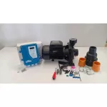 Set Set Electricity Pump DC Mitsu Max 750W 2 inch water 1HP + 340W panel 3 panels + CPM2DC72-750 DC Pump DC Electric Pump Solar Pump