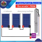 DC/AC Jo Dai 750W Hybrick into the pond 4 water out 2 motor stainless steel For panel 340w3, serial panel