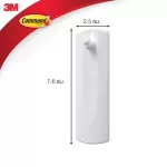 Command hooks, hung, fishes, tightly attached, easy to peel off, do not leave marks on the wall Hourly weighing 1.8 kg 1 hook/pack