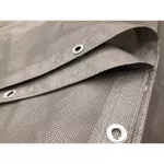 Dust -shaped canvas, used for shade MESH Sheet gray, 1.8 length 5.1 meters