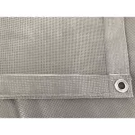 Dust -shaped canvas, used for shade MESH Sheet gray, 1.8 length 5.1 meters