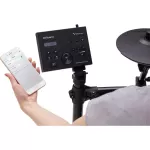 Roland® TD-07KV, 5 drum drums, 3 drums, mosquito nets with more than 143 musical instruments, 30 sound effects per Bluetooth.