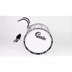 กลองใหญ่มาร์ชชิ่ง Gusta 22 นิ้ว 12 หลัก พร้อมชุดสะพาย PRO2214L12