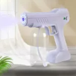 SMALL พร้อมส่ง ปืนฉีดพ่นนาโนแบบชาร์จไฟทำความสะอาดฆ่าเชื้อเครื่องพ่นสเปรย์บลูเรย์ไร้สายปืนฉีดพ่นฆ่าเชื้อโรค