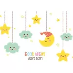 Wall sticker Sweet Dream Wall Sticker Bedroom Wall Sticker