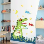 SK9362 Wall Sticker Bedroom wall sticker Gotzila Wall Sticker