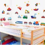 Wall sticker Bedroom wall sticker, train model, Wall Sticker