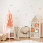 On Cloud Baby Wall Sticker Wall Sticker Baby decoration sticker