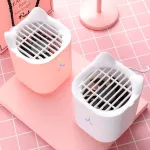 แมวนักฆ่ายุง ตัวเร่งปฏิกิริยาแสง usb นักฆ่ายุง เงียบสูดดมยุง โคมไฟดักยุง Gift