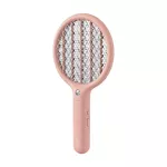 แบบพกพาไฟฟ้ายุง Swatter Mini USB ชาร์จฤดูร้อนที่มีประสิทธิภาพ Fly Swatter บ้านดักแมลงแมลงแร็กเก็ต Bug Zapper