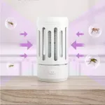 XIAOMI Youpin ทางกายภาพไฟฟ้าสถิตยุงควบคุม Pernil Ong ดัก USB ชาร์จปลอดภัยยุง Killer โคมไฟ Radiationless