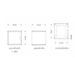 Children's storage Book collection 3 -layer storage box