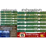 ค่าติดตั้งมีเรทราคาเดียวทั่วประเทศ+ค่าเสี่ยงภัย+ค่าเสี่ยงโรคของแถมมีให้ดังนี้1เบรคเกอร์220โวลต์1เฟสเบรดเกอร์นอกตู้2ท่อน้ำทิ้ง5เมตร+ท่อน้ำยาแอร์4เมต