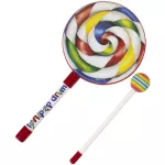 Remo® Lollipop Drum Lollipop drums To strengthen the development of music in the field of 6 inch children. Model ET-7106-00