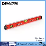 Kapro, the water level has a built-in ruler, 60 cm, model 770-60cm, red.