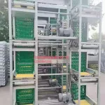 Automatic cage, automatic breeding equipment, professional, modern, uses large and large machinery