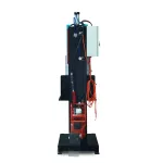 Vertical horizontal welding machine Automatic welding of the oil tank nozzle