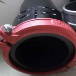 ข้อต่อสวมเร็วร่อง ข้อต่อพิเศษสำหรับท่อส่งน้ำโพลียูรีเทน ข้อต่อซ่อมท่อ