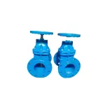 ซีลแข็ง วาล์วประตูหน้าแปลนก้านปกปิด