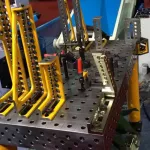 Three -dimensional flexible welding platform