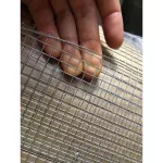 JT09 Rusty Wire Rusty Galvanized Eye Wire 1/4 Inch Wire 0.55-1 mm Length 10-30 meters / 90cm-120cm Height Steel Bird Cage Nok Swan Jade Parrot Marcer